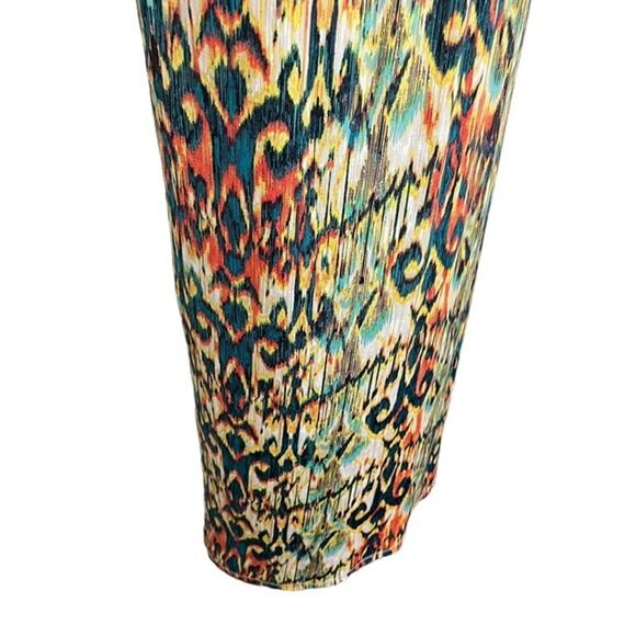 AB Studio Women's Sleeveless Stretch Jersey Knit Maxi Long Beaded Dress sz M - Picture 10 of 16